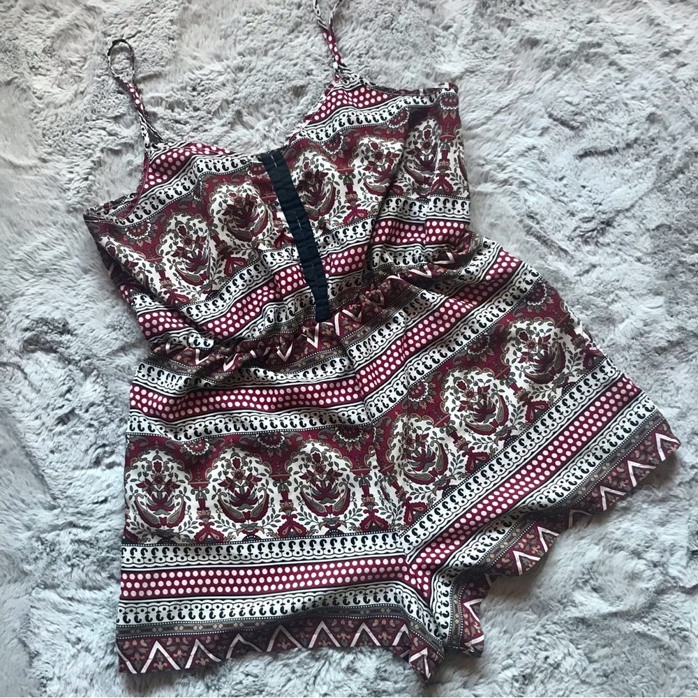 Staring at Stars Bohemian print Romper